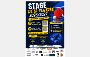 Stage de reprise Août 2026 n°2