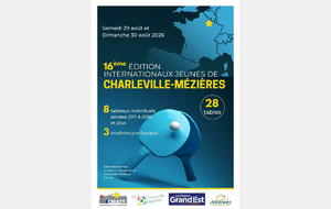 Internationaux Jeunes de Charleville-Mézières 2026