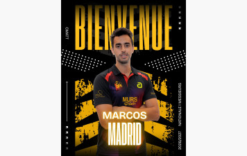 L'international mexicain Marcos Madrid rejoint le CMATT !