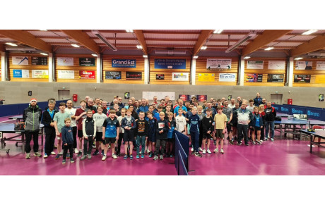 Tournoi de Noël | Une belle année de ping s'achève au CMATT