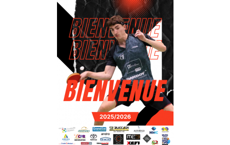 Le belge Valentin Pieraert rejoint à son tour le CMATT